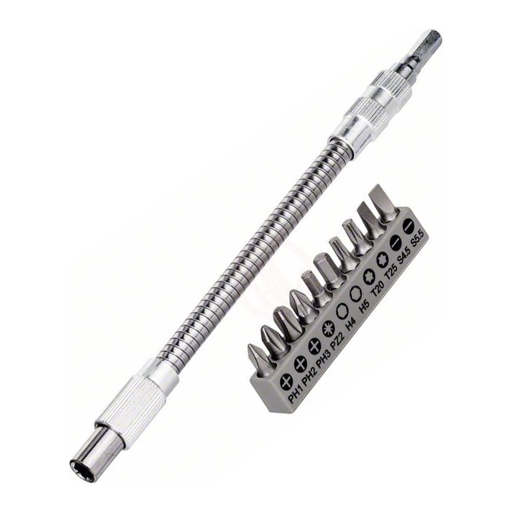Bosch Screw bit with Flexible Metal Extension Set 11pcs (2608522376 ...