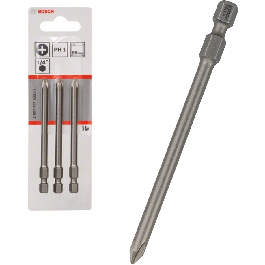 Bosch Extra Hard Screwdriver Bits 3pcs | Bosch by KHM Megatools Corp. Main image