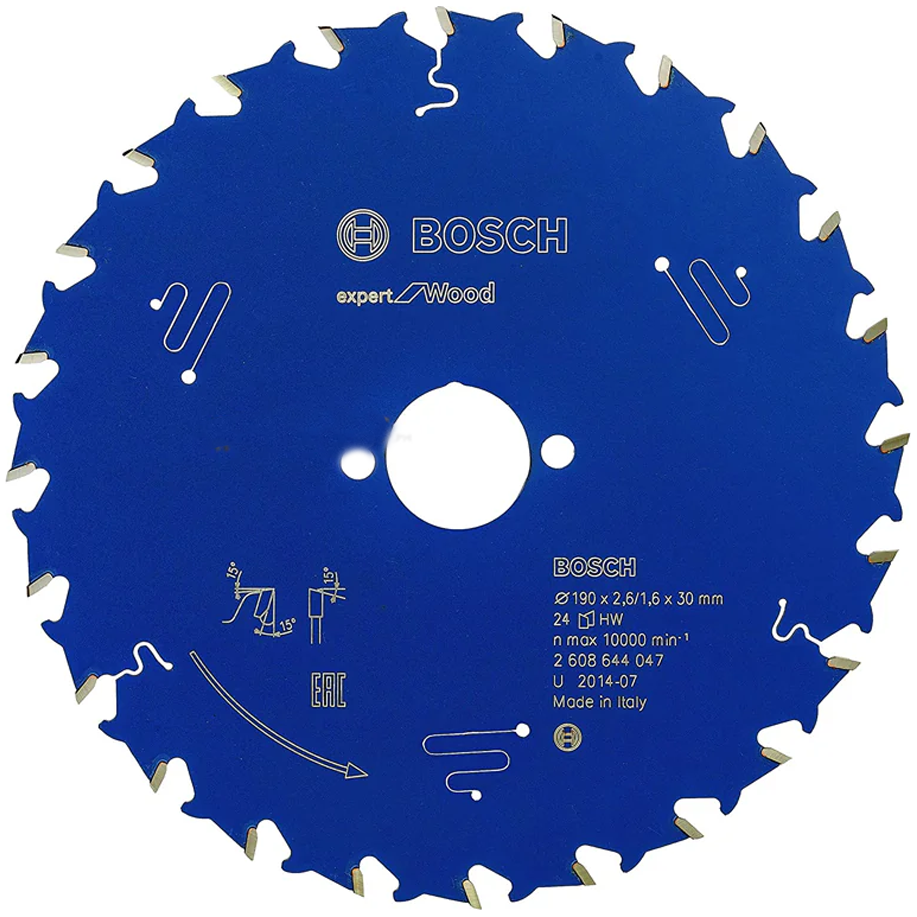 Bosch Circular Saw Blade Expert for Wood 7"x24T (2608644047) | Bosch by KHM Megatools Corp. Main image