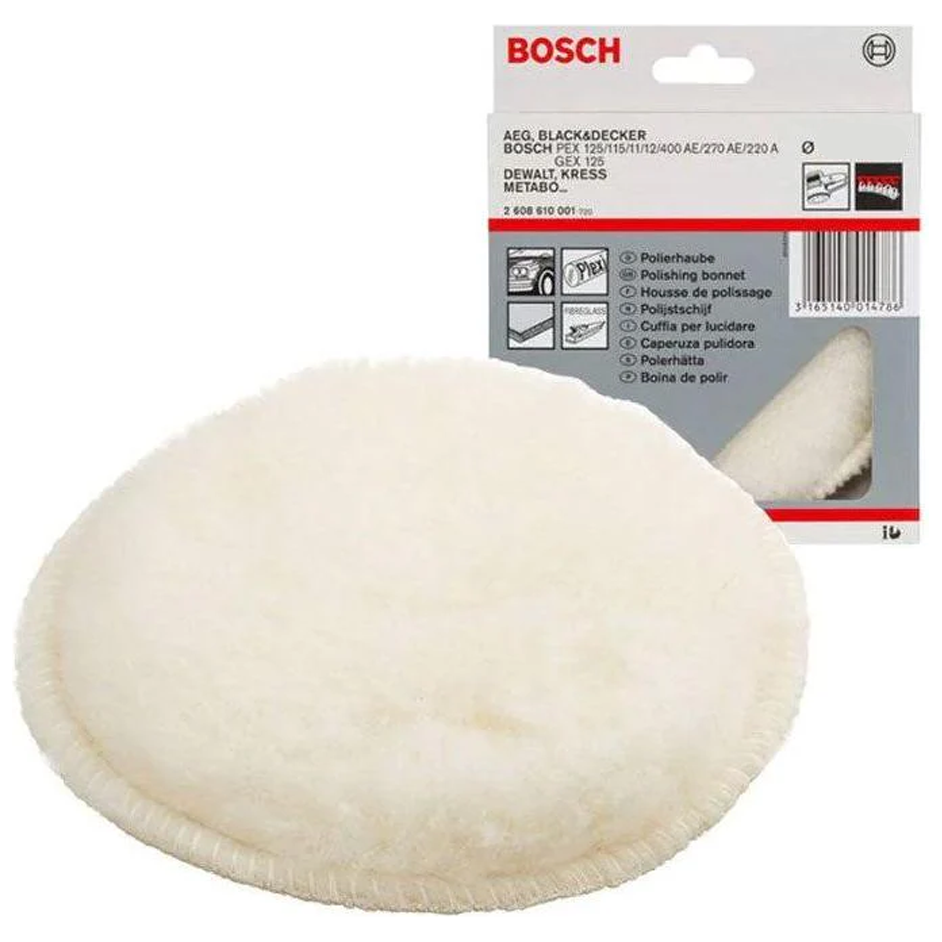 Bosch Lambswool Bonnet 180MM (1608610000) | Bosch by KHM Megatools Corp. Main image