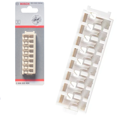 Bosch 8-Slot Pick and Click Storage Plastic Bit Holder 80.5 x 25.8 x 14.8 mm (2608522424) | Bosch by KHM Megatools Corp.