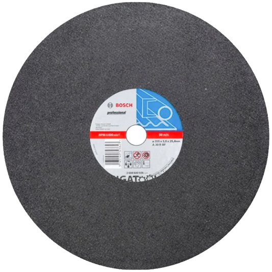 Bosch Cut-off Wheel for Metal 14" (Double-ply) (2608600277) | Bosch by KHM Megatools Corp.