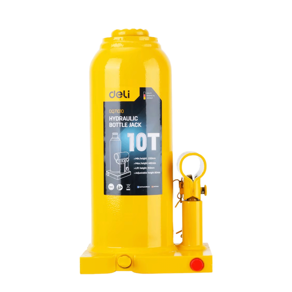 Deli EDQ71010 Hydraulic Bottle Jack 10T | Deli by KHM Megatools Corp.
