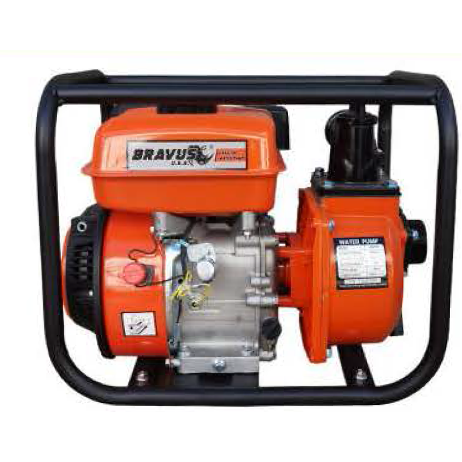 Bravus BR50ND Gasoline Engine Water Pump 2x2 6.5HP