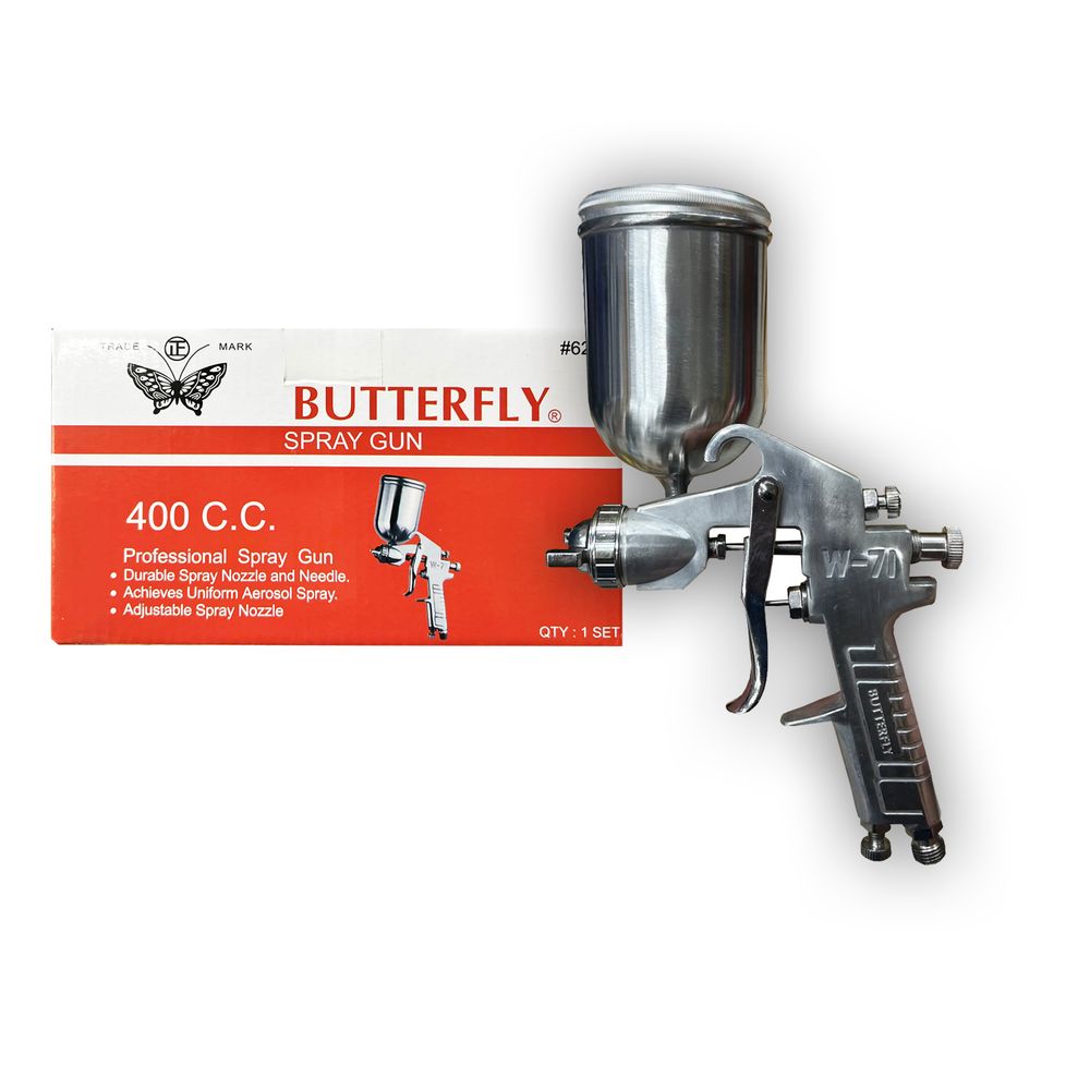 Butterfly #628 Paint Gravity Type Spray Gun (400ml) | Butterfly by KHM Megatools Corp. Main image