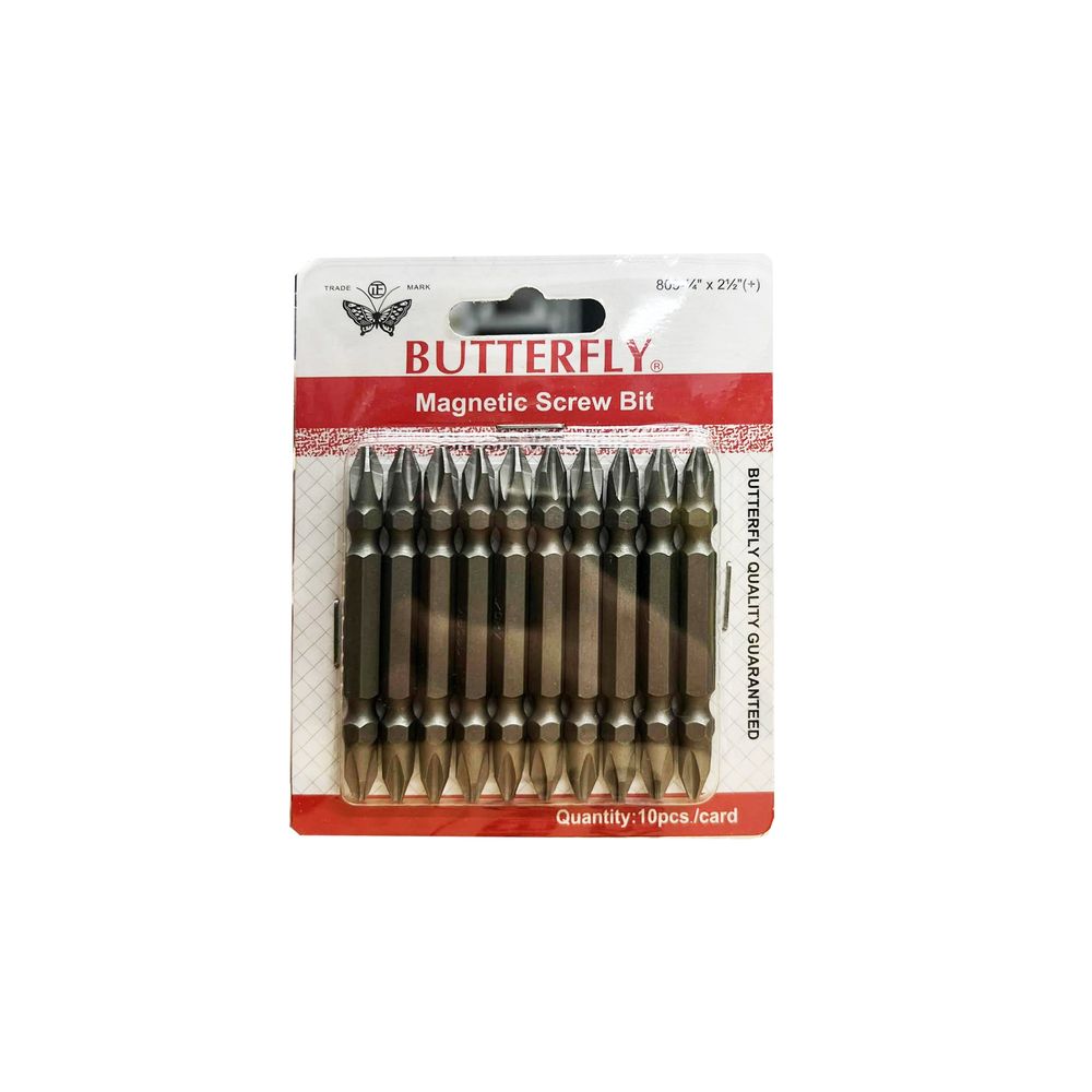 Butterfly #809 Magnetic Screwdriver Bit | Butterfly by KHM Megatools Corp.