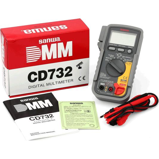 Sanwa CD732 Digital Multi Tester / Meter [Multi-Function] | Sanwa by KHM Megatools Corp.