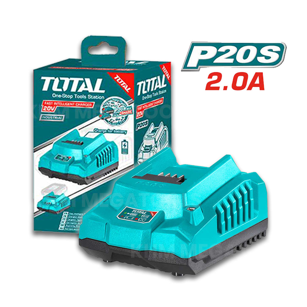 Total TFCLI2001 20V Fast Battery Charger