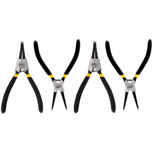 Deli EDL20521-4 Circlip Pliers Set 4pcs | Deli by KHM Megatools Corp.