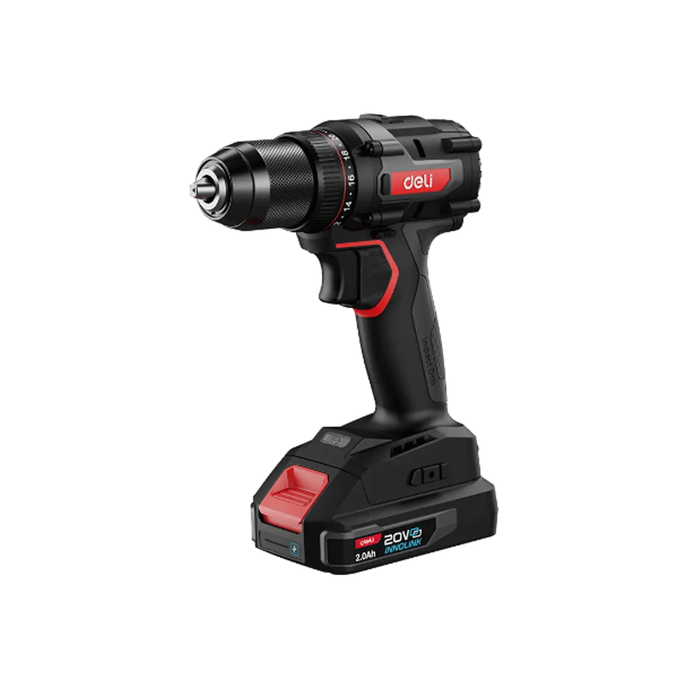 Deli EDE-DZ20-2D2  Cordless Brushless Drill (13mm) 1/2" 20V | Deli by KHM Megatools Corp.