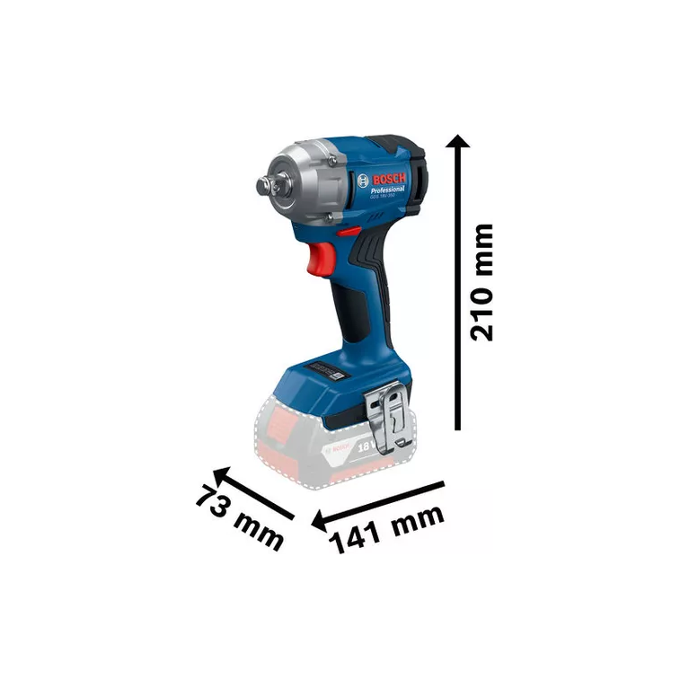 Bosch GDS 18V-350 Cordless Impact Wrench 1/2" Drive 350Nm [Bare] | Bosch by KHM Megatools Corp.