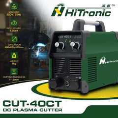 Hitronic CUT 40 DC Inverter Plasma Cutter / Plasma Cutting Machine (CUT-40CT) - KHM Megatools Corp.