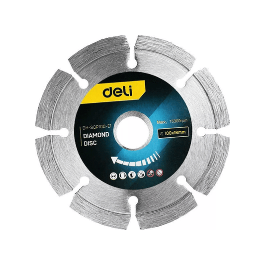 Deli EDHSQP-E1 Diamond Cut Off Wheel 4" to 9" | Deli by KHM Megatools Corp.