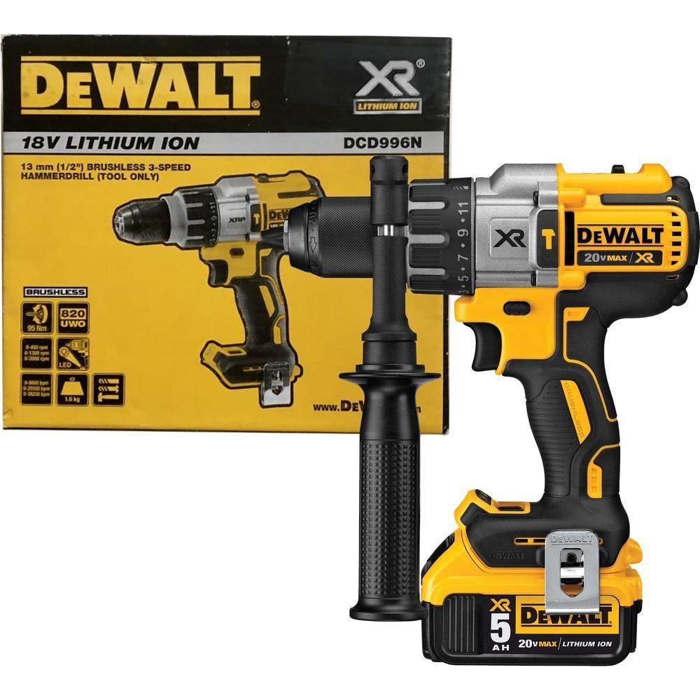 Dewalt DCD996N 18V/20V Cordless Hammer Drill 13mm (Bare) - KHM Megatools Corp. Main image