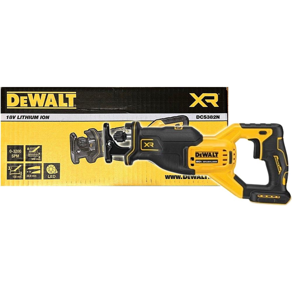 Dewalt DCS382N 18V/20V Cordless Reciprocating Saw (Bare)