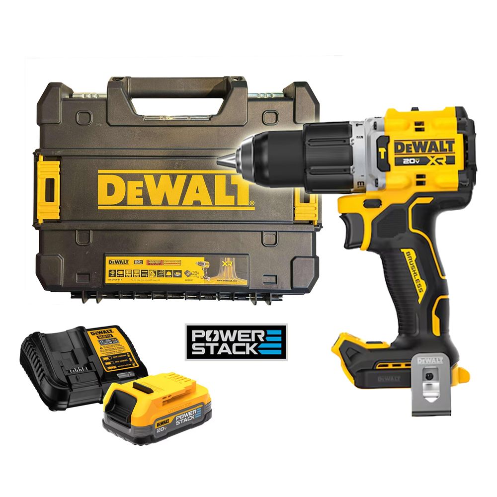 Dewalt DCD806S1T 20V Cordless Hammer Drill (1/2") | Dewalt by KHM Megatools Corp. Main image