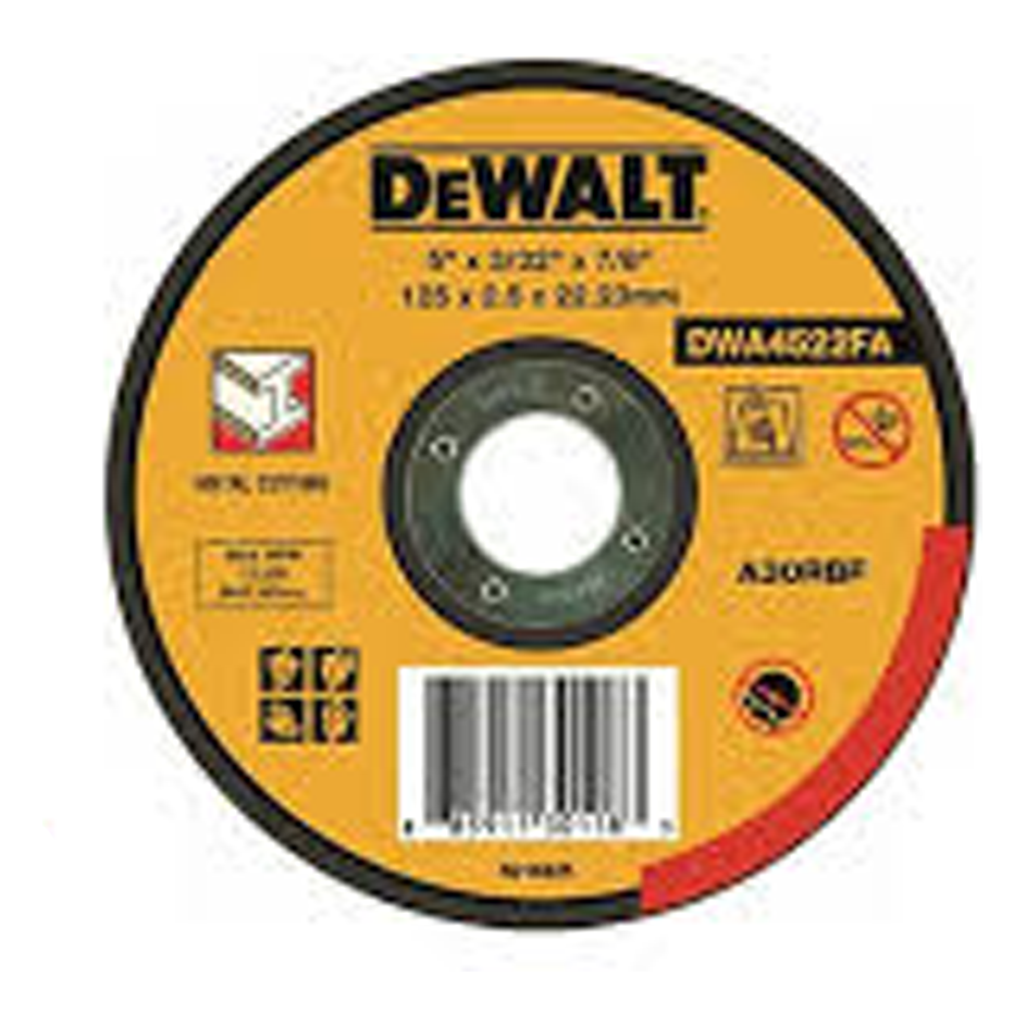Dewalt DWA4522FAIA Cutting Disc 5" | Dewalt by KHM Megatools Corp.