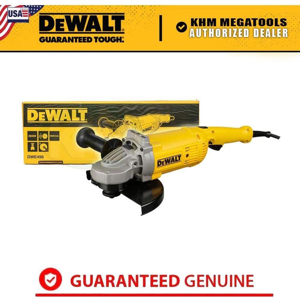 Dewalt DWE496 Angle Grinder 9" 2600W | Dewalt by KHM Megatools Corp.