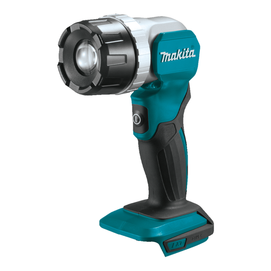 Makita DML808 Cordless Flash Light 190 Lumens 18V LXT® Li-Ion (Bare) 1000