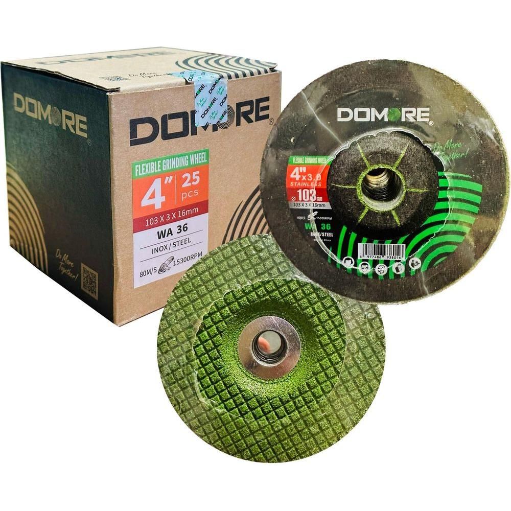 Domore Flexible Grinding Disc  4" for Metal | Domore by KHM Megatools Corp. Main image