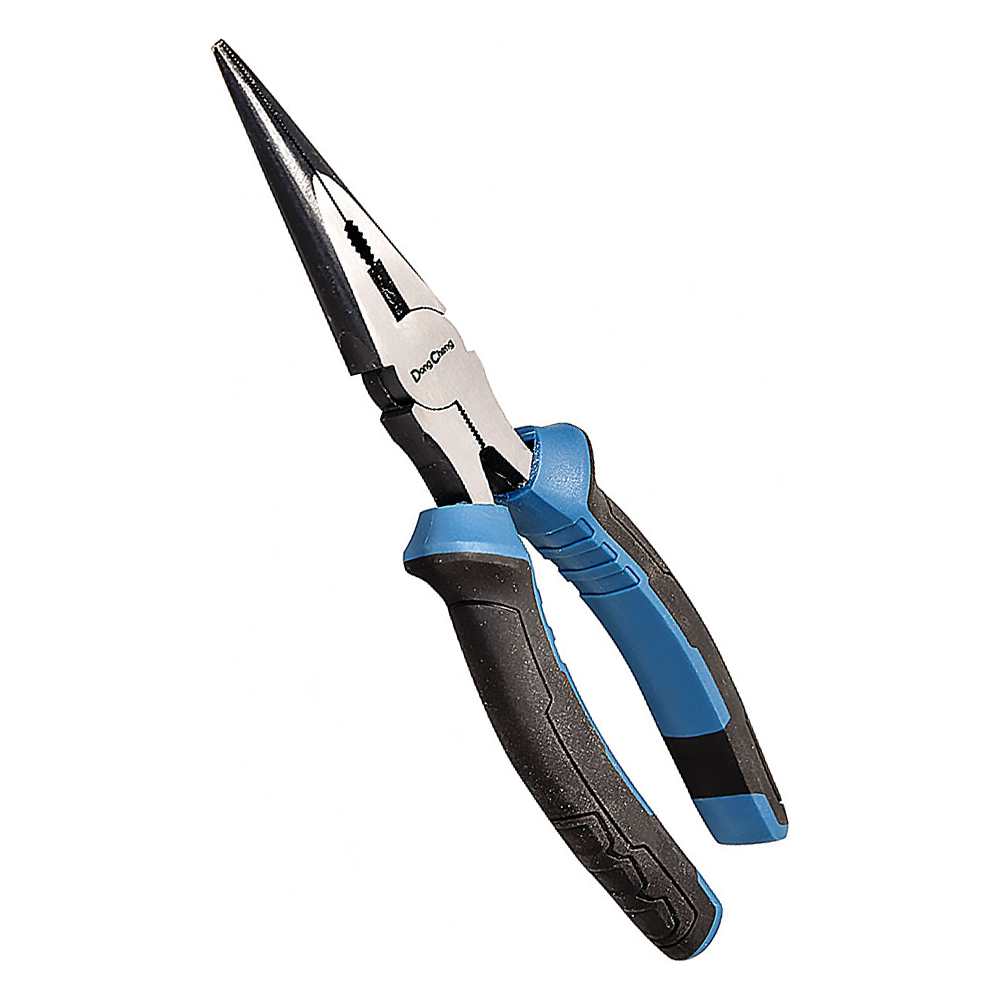 Dong Cheng DCLMP200 Long Nose Pliers 8" | Dong Cheng by KHM Megatools Corp.