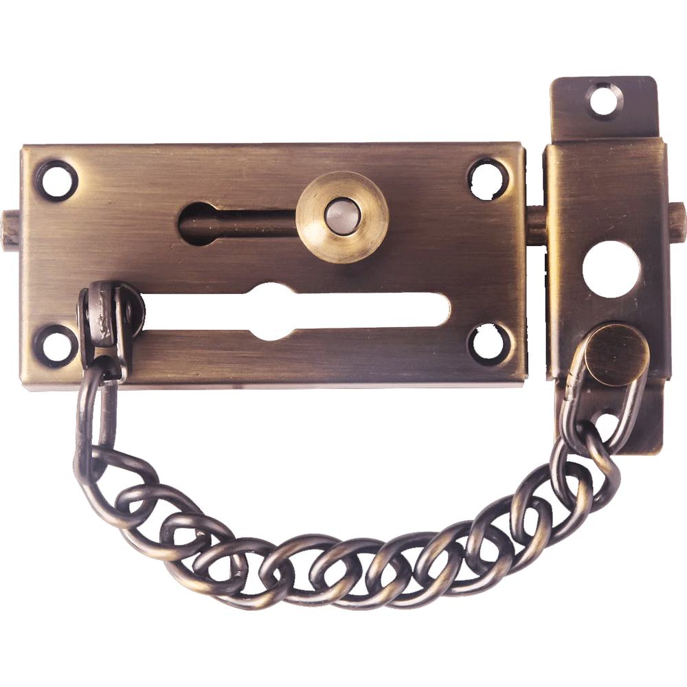Herks Double Locks Door Chain & Bolt | Firefly by KHM Megatools Corp.