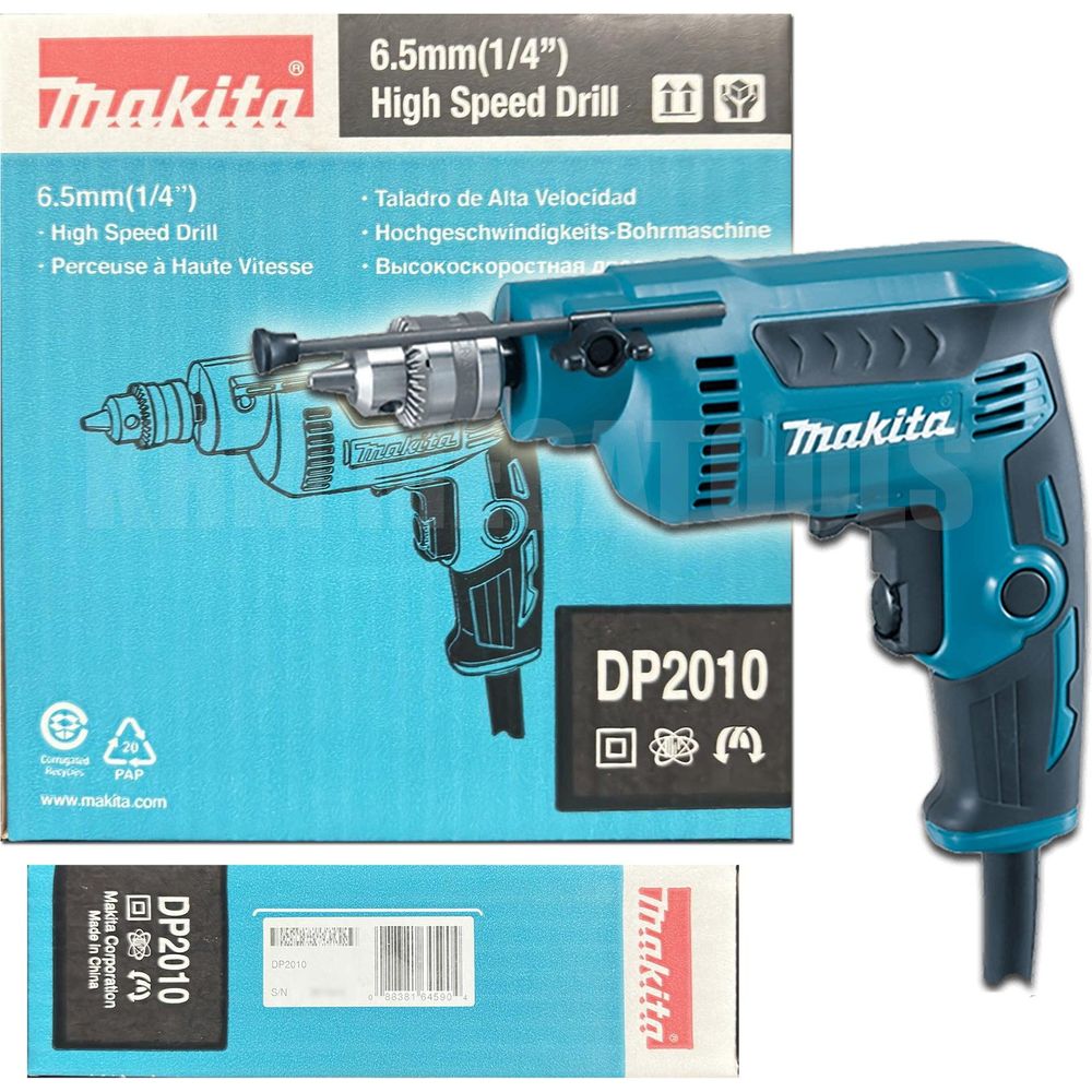 Makita DP2010 Hand Drill 1/4" 370W - KHM Megatools Corp.