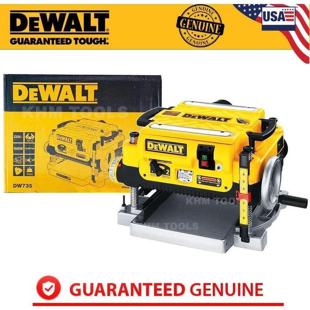 Dewalt DW735 Thickness Planer 1800W 13" - KHM Megatools Corp.