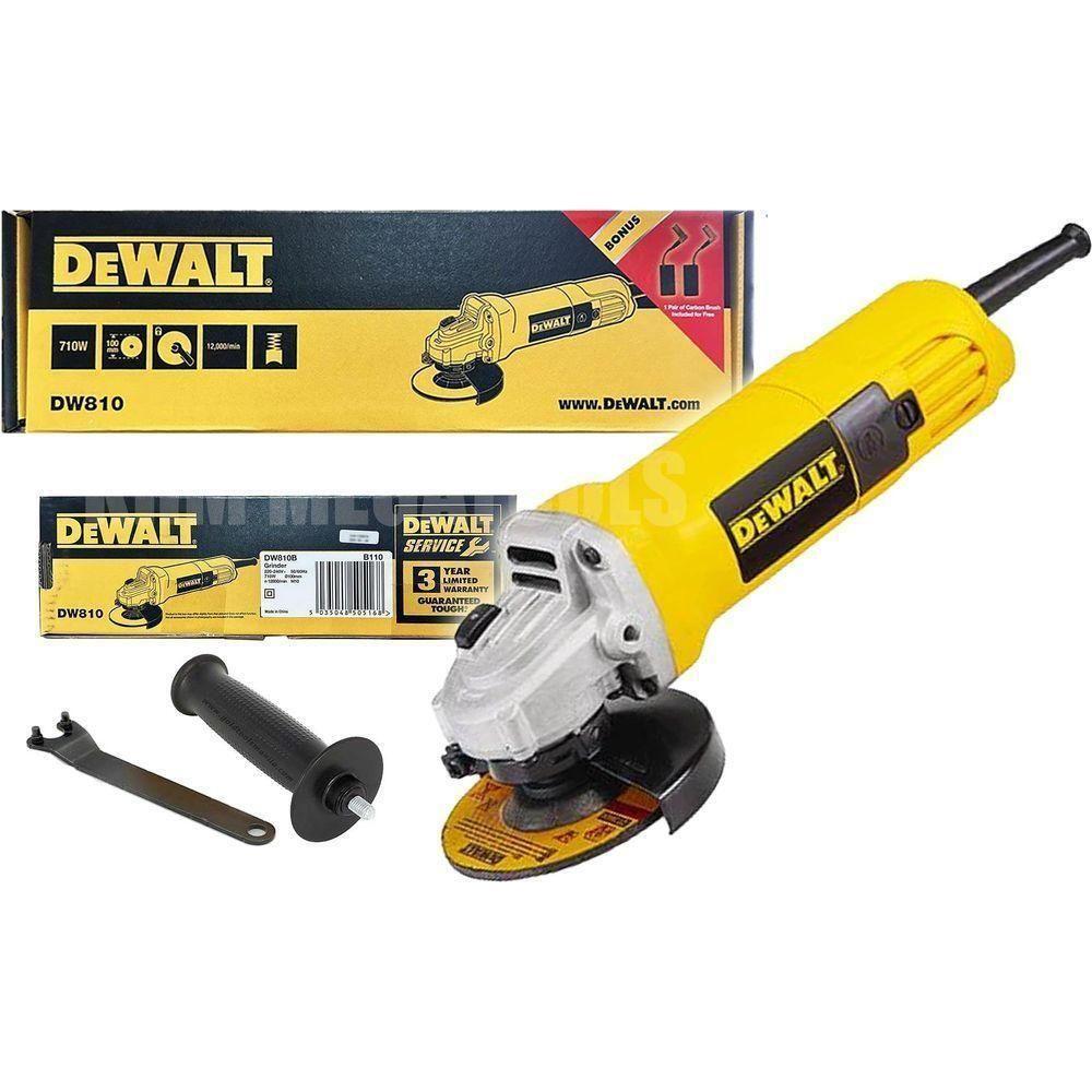 Dewalt DW810 Angle Grinder 4" 710W (DW810-B) - KHM Megatools Corp.