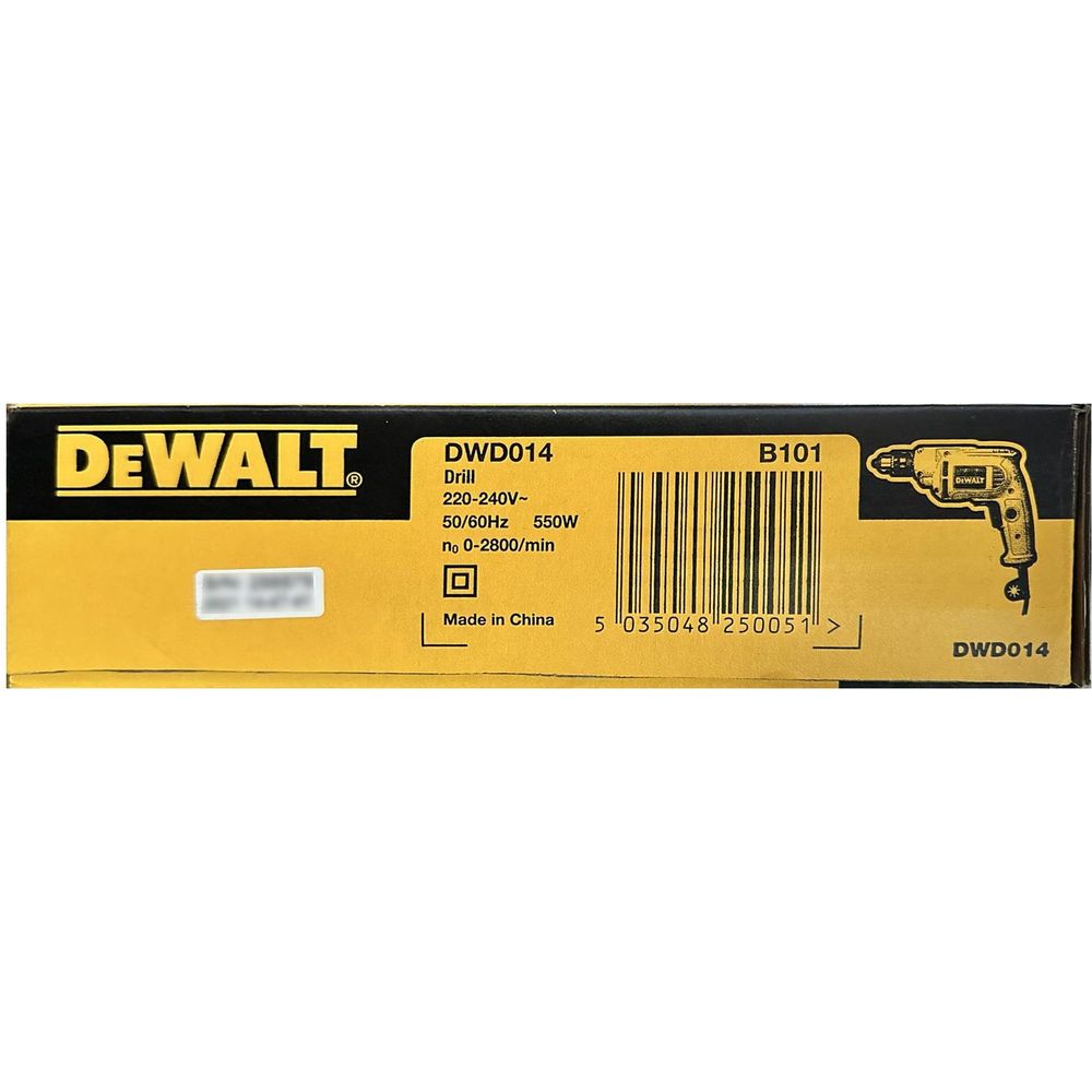 Dewalt DWD014 Hand Drill 550W 10mm - KHM Megatools Corp.