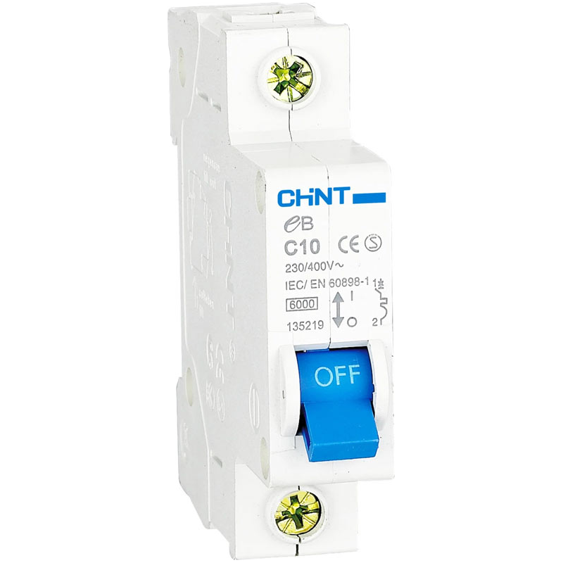 Chint EBG 1 Pole 6KA 400VAC Miniature Circuit Breaker (1 Module) | Chint by KHM Megatools Corp.