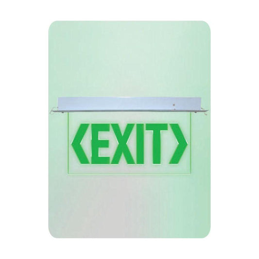 Omni LED X-300 D Exit Sign Double Arrow (Recessed) - KHM Megatools Corp.