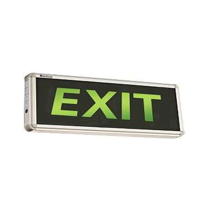 Exit Panel Led Lighthouse LED Emergency Exit Sign Glass Panel – KHM Megatools Corp.