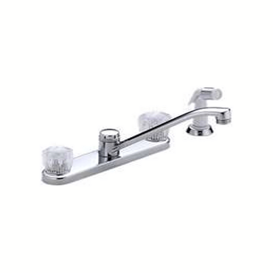 Delta Two Handle Kitchen Faucet Acrylic Knob | HS by KHM Megatools Corp.