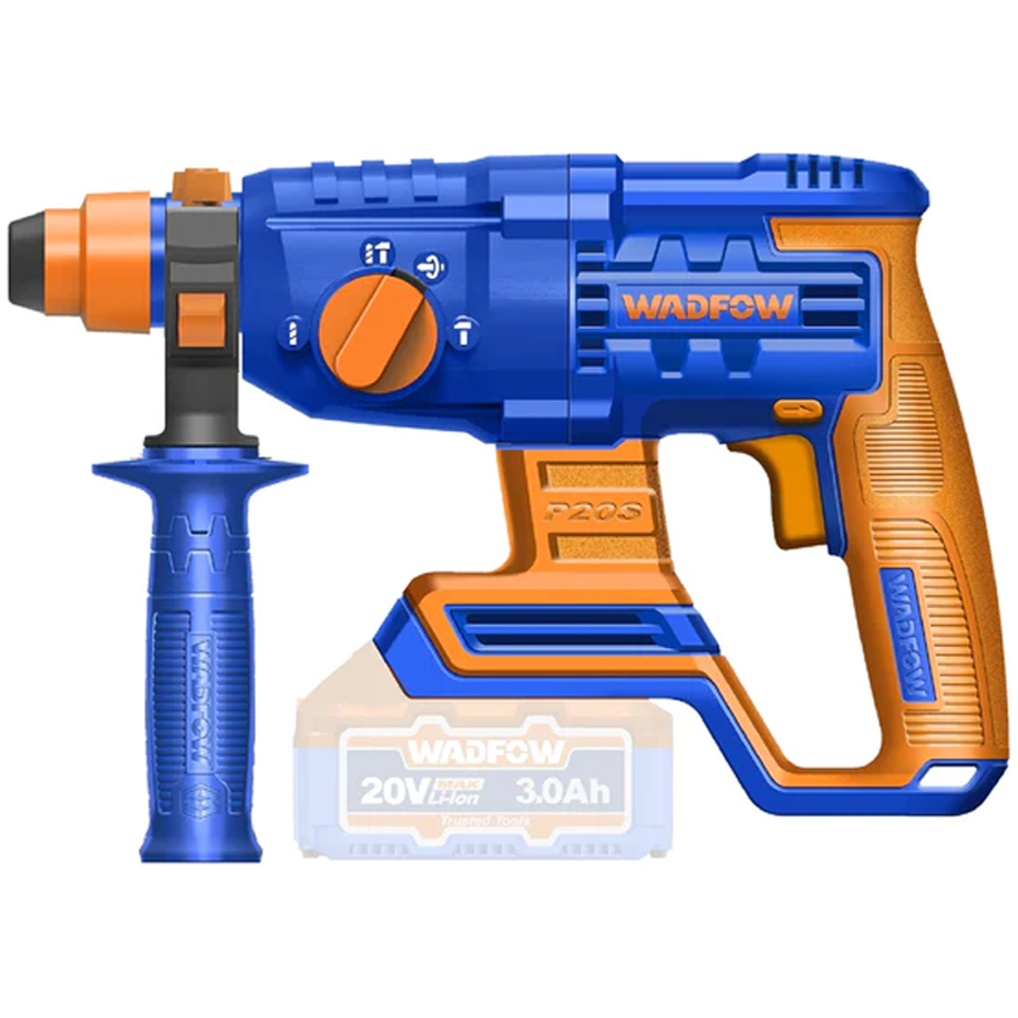 Wadfow WLM15220 Li-Ion Rotary Hammer 22MM 20V (Bare) | Wadfow by KHM Megatools Corp. Main image