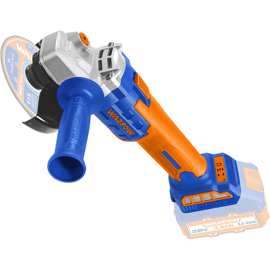 Wadfow WLAPM11 Li-Ion Angle Grinder 20V - KHM Megatools Corp. Main image