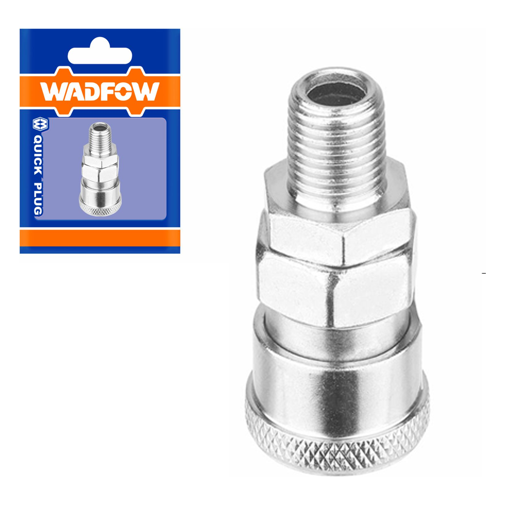 Wadfow WQP0953 Air Quick Couple 1/4" (Male) | Wadfow by KHM Megatools Corp. Main image