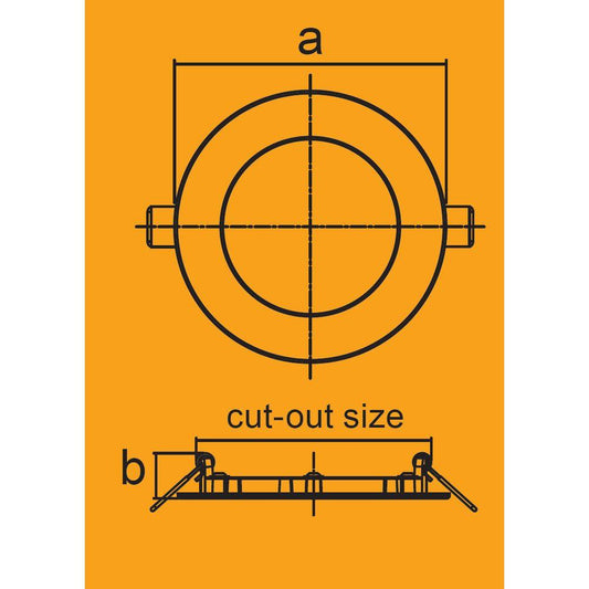 Firefly EDL2126 LED Downlights 3-color Recessed Slim (Round) | Firefly by KHM Megatools Corp.