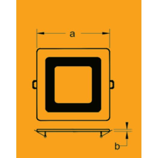 Firefly EDL1190 LED Downlights Dual-Lit Slim (Square) | Firefly by KHM Megatools Corp.