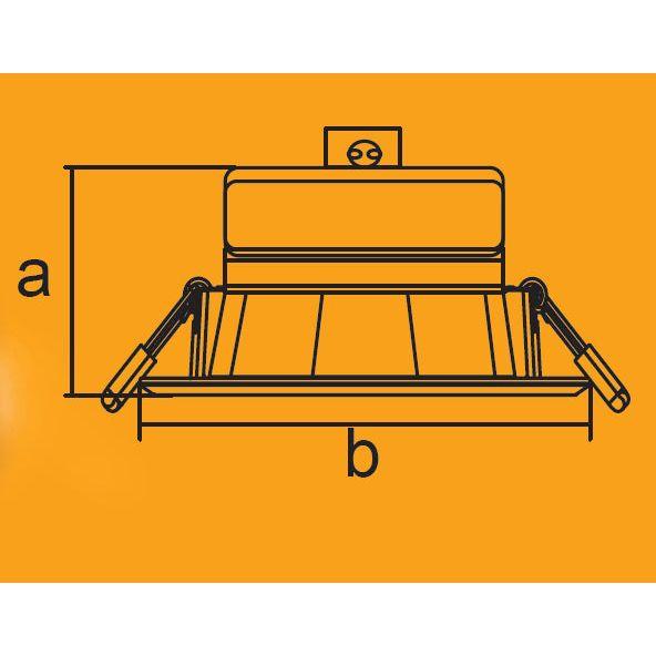 Firefly EDL2127 LED Downlight Low Glare 36° Beam Angle | Firefly by KHM Megatools Corp.