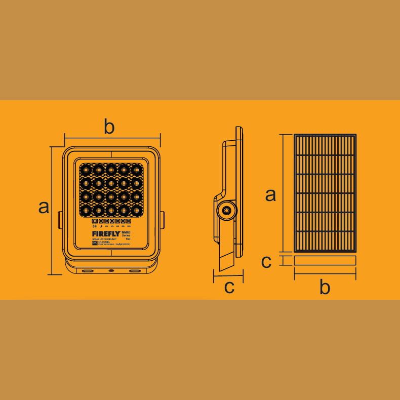 Firefly Solar LED Floodlights | Firefly by KHM Megatools Corp.