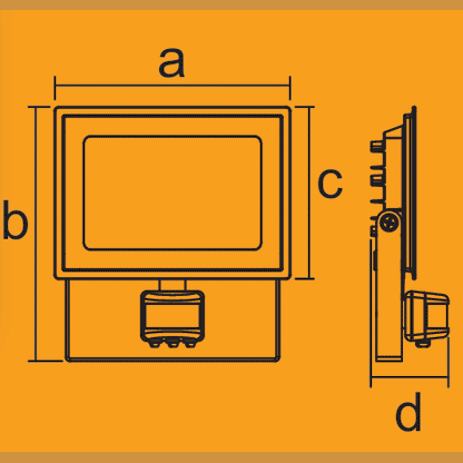 Firefly Solar LED Terra Floodlight (Warm White) | Firefly by KHM Megatools Corp.