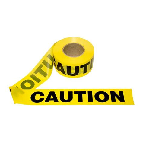 First 8316 Caution Tape (Yellow) | First Traffic & Safety by KHM Megatools Corp.
