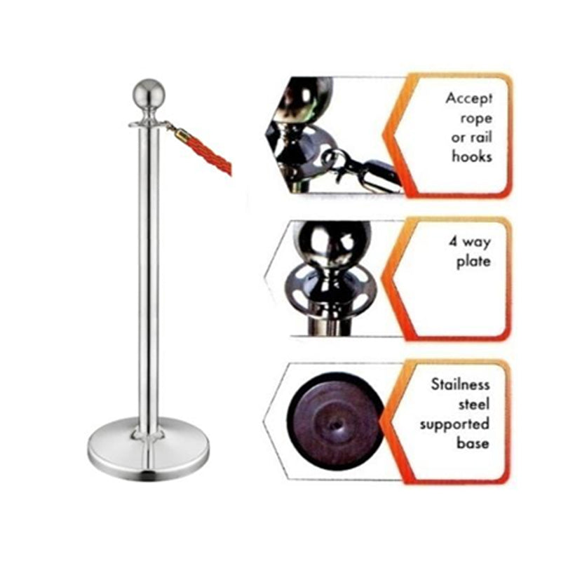 First Traditional Rope Post | First Traffic & Safety by KHM Megatools Corp.