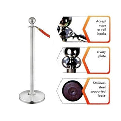 First Traditional Rope Post | First Traffic & Safety by KHM Megatools Corp.
