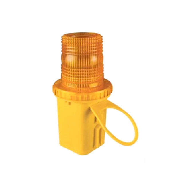 First Barricade Flasher Light for Traffic Cone