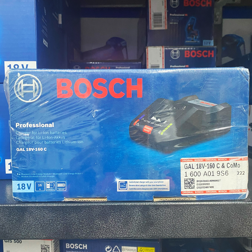 Bosch GAL 18V-160 C 18V Battery Fast Charger (Open Seal) | Discounts by KHM Megatools Corp. Main image