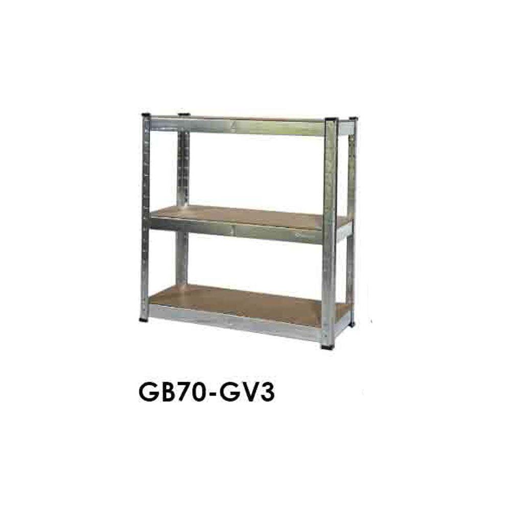 Galba GB70-3 Galvanized Storage Rack 3-Layers – KHM Megatools Corp.