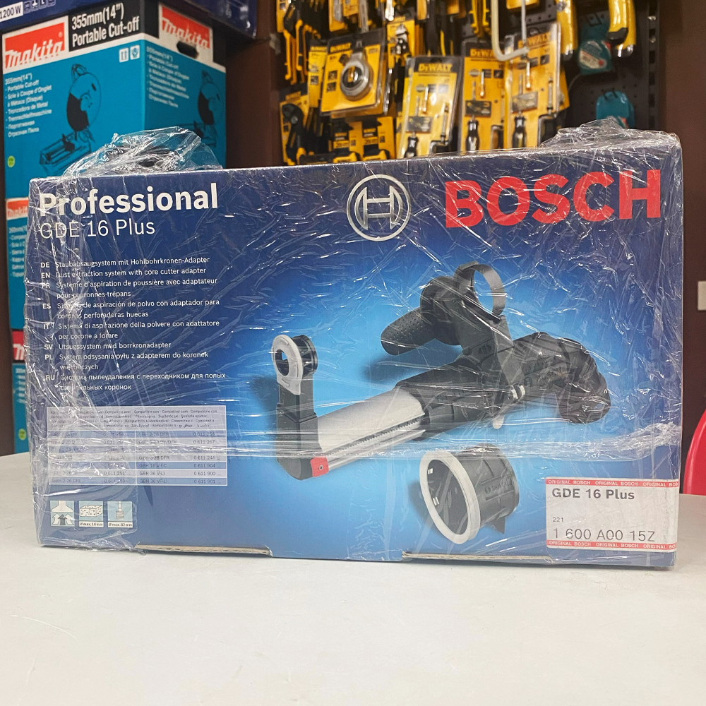 Bosch GDE 16 plus Drill Dust Extractor Attachment (4-16mm) [1600A0015Z] (Open Seal) | Discounts by KHM Megatools Corp. Main image
