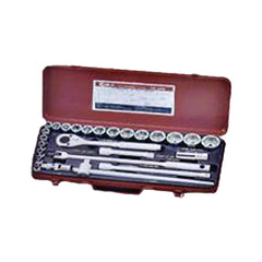 Genius GS-427-M 1/2" Drive (10-32 mm) Socket Wrench Set 27pcs